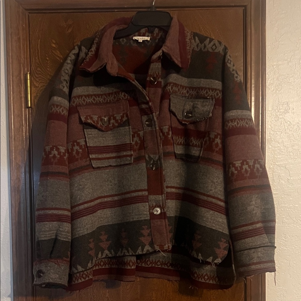 Vintage Style Patterned Jacket
